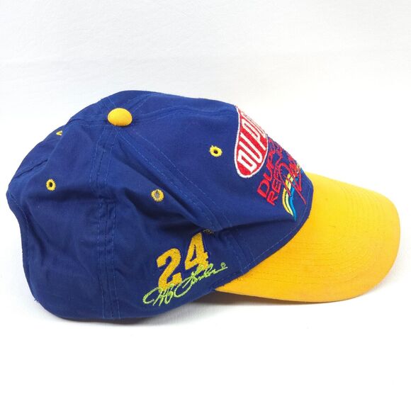 Vintage Jeff Gordon Dupont Refinish Racing Embroidered Snapback Hat NASCAR Chase - Picture 2 of 16
